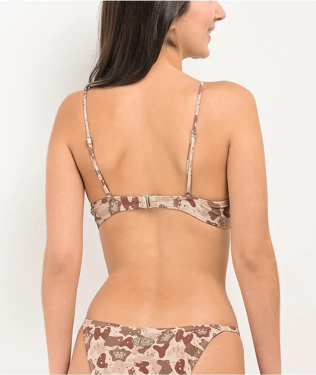 Camo bandeau bikini 2025