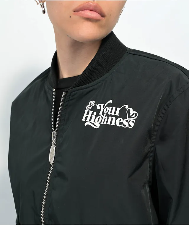 Your Highness Fairy Dream Black Bomber Jacket | MainPlace Mall