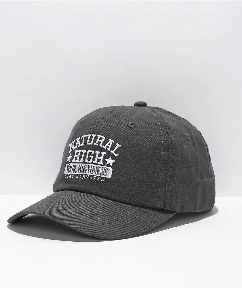 Your Highness Natural High Grey Strapback Hat CoolSprings Galleria