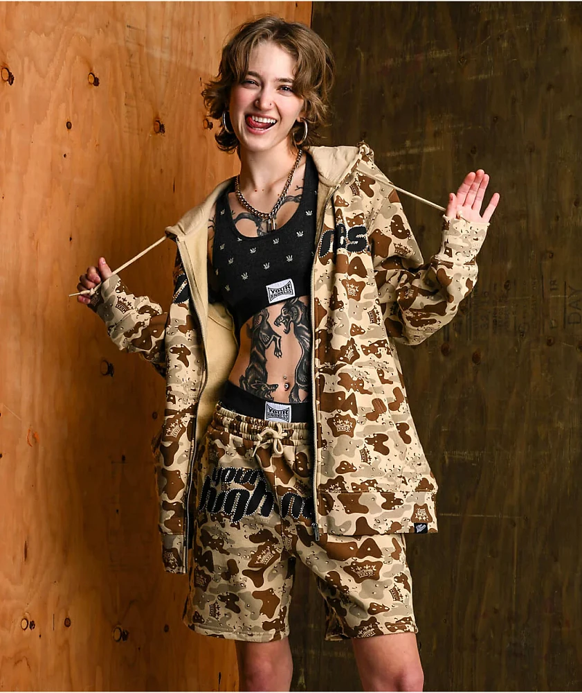 Your Highness OG Desert Camo Sweat Shorts | MainPlace Mall