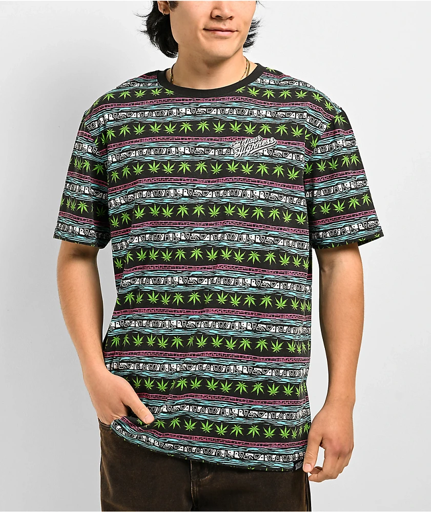 Your Highness Pipeline Stripe Knit T-Shirt | Liberty Center