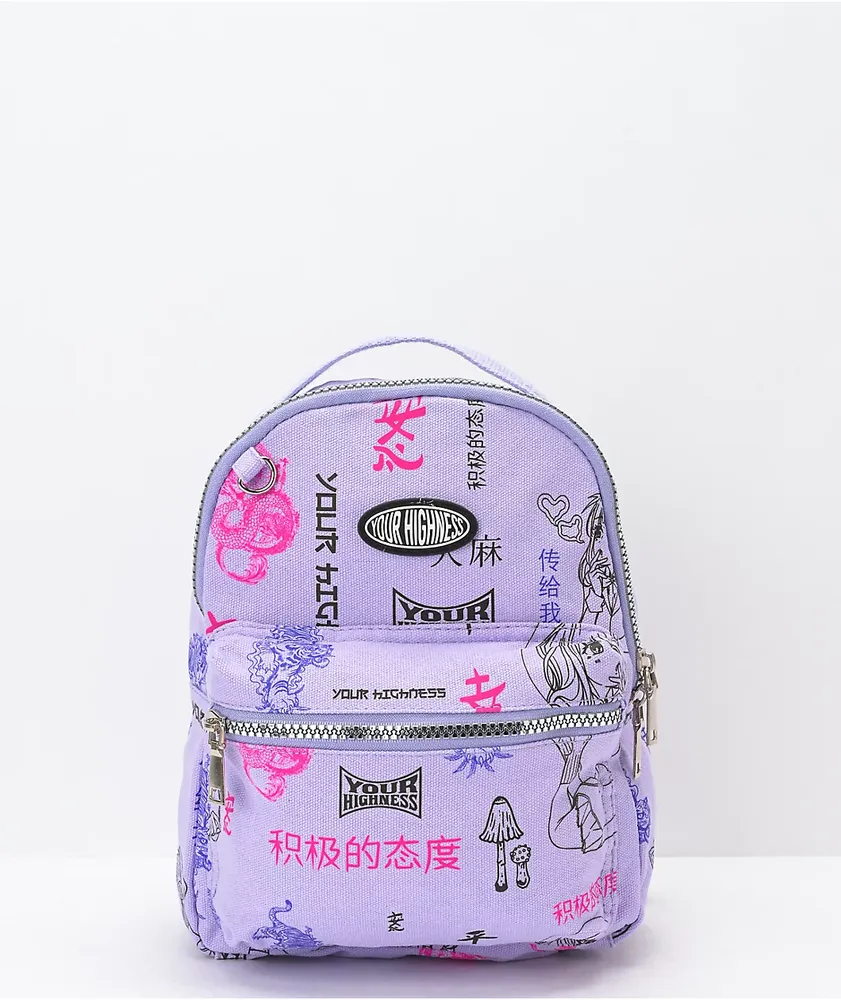 Purple cheap small backpack