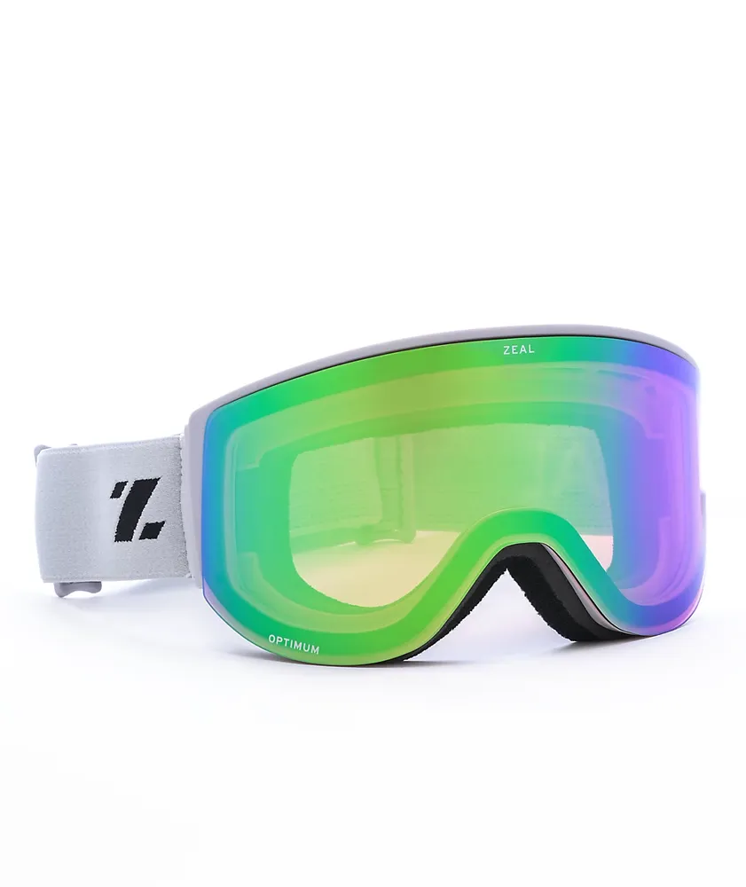 Zeal Beacon Fog Jade Mirror Snowboard Goggles CoolSprings Galleria