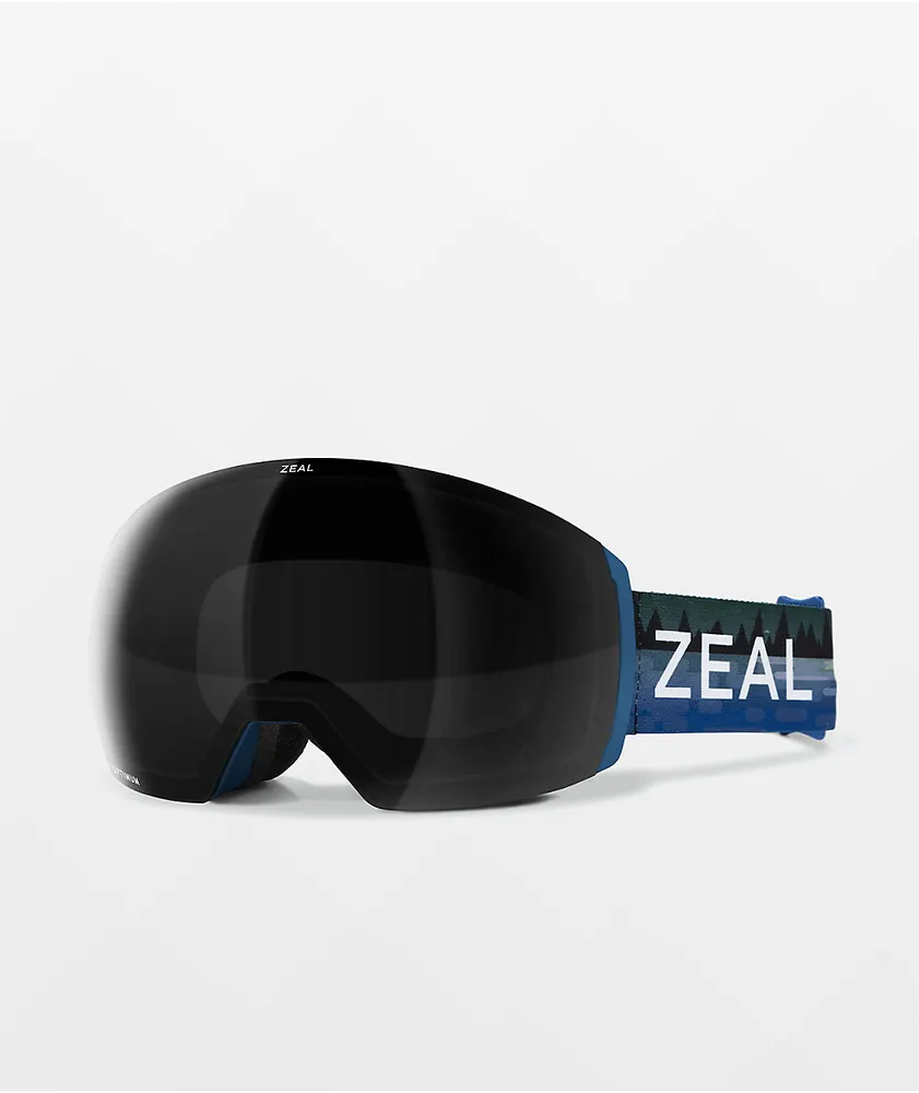 Zeal Portal XL Eventide & Dark Grey Snowboard Goggles CoolSprings Galleria