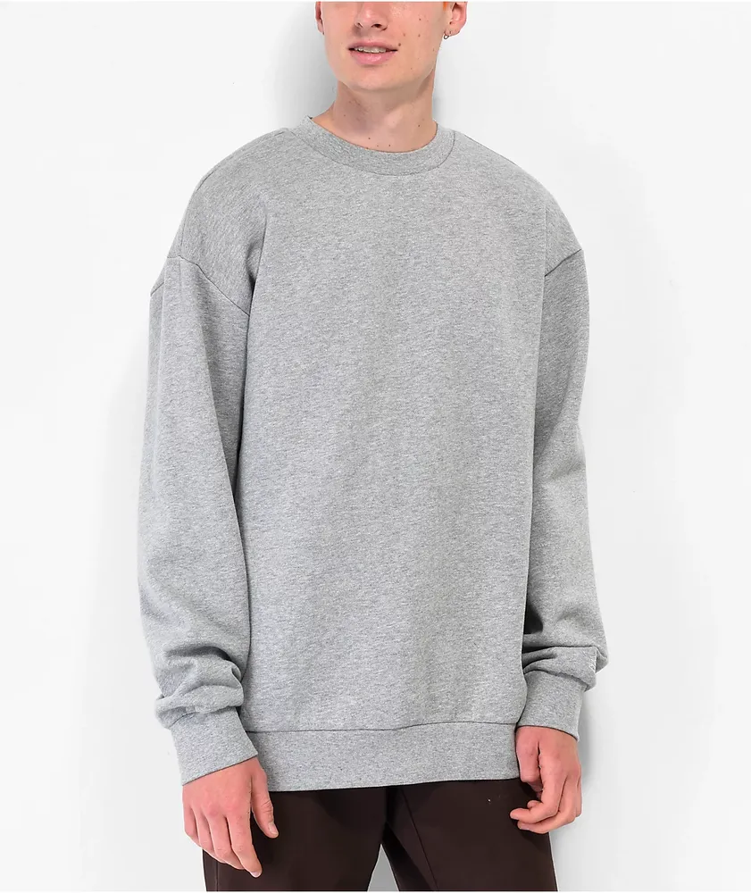 Zine Basics Grey Crewneck Sweatshirt | CoolSprings Galleria