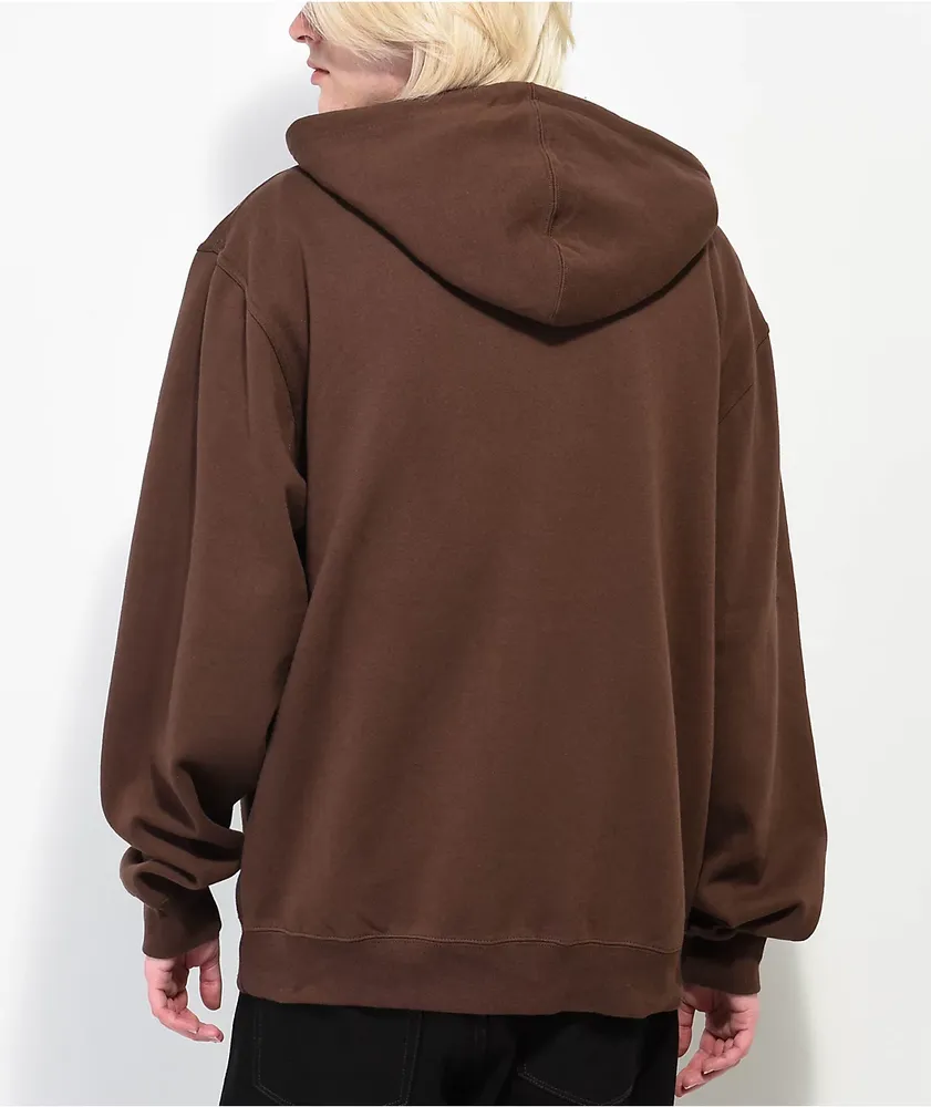 Zine Brown Zip Hoodie Mall of America