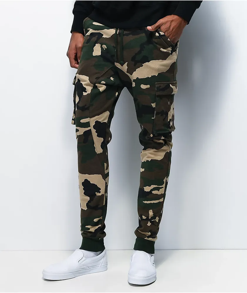 Zumiez store camo joggers