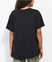 Zine Garment Dye Black T-Shirt at Hamilton Place in