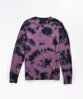 Zine Monroe Purple Tie Dye Long Sleeve T Shirt Foxvalley Mall