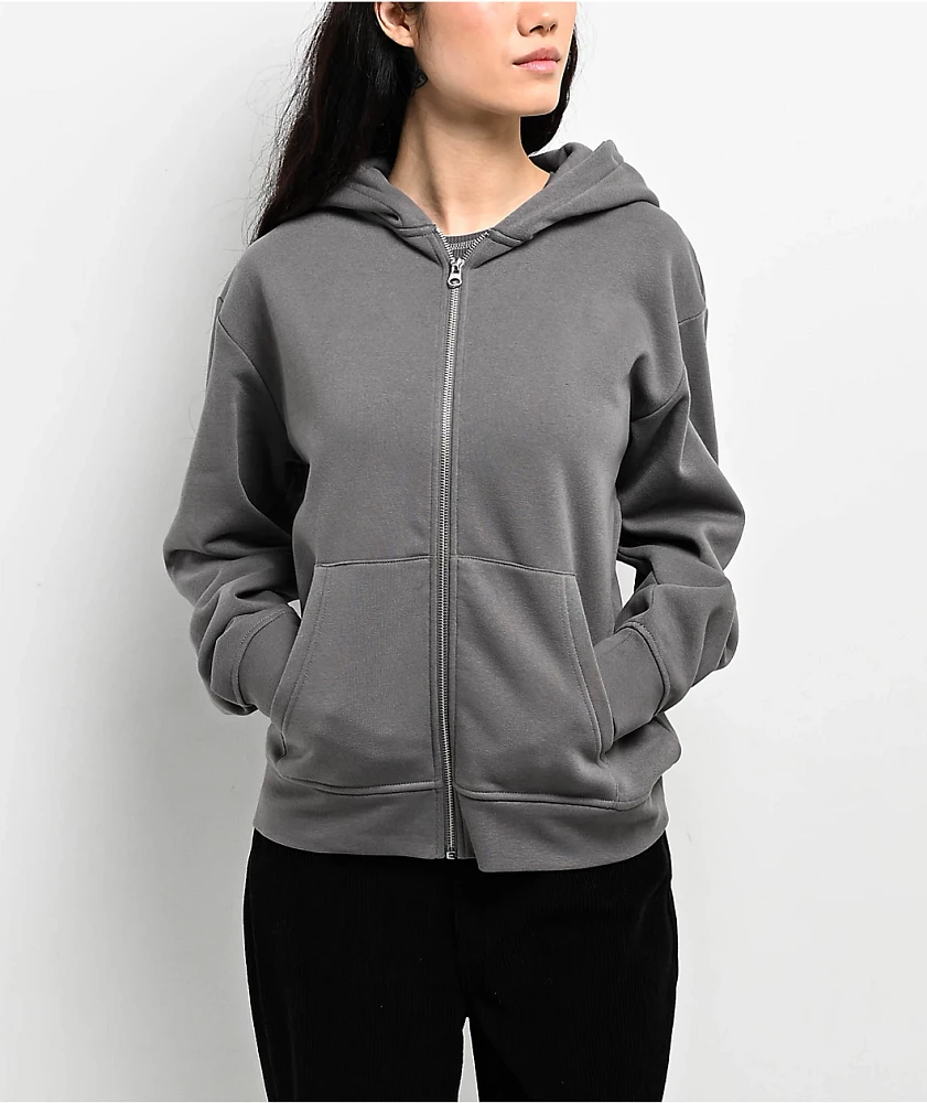 Zine zip up hoodie womens hot sale