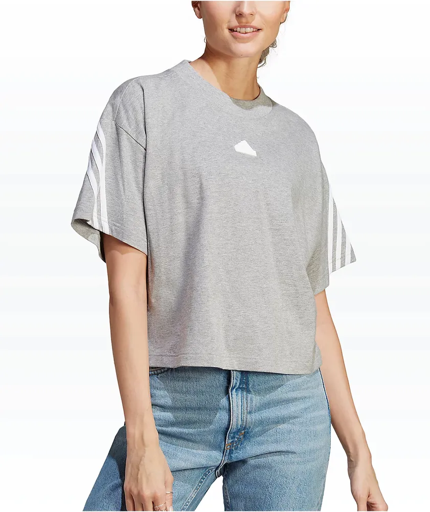 Adidas original discount cropped tee