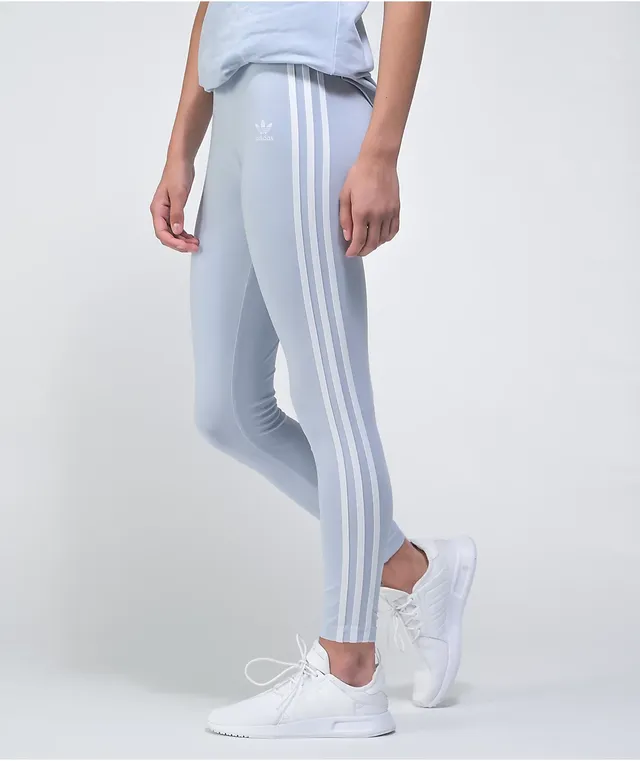 Adidas 3 stripe navy leggings outlet