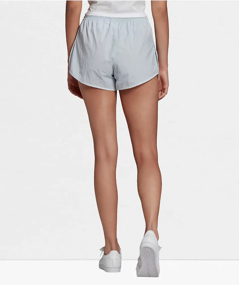 Adidas 3 stripe shorts baby sale blue
