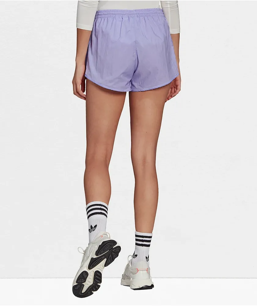 Adidas 3-Stripes Light Purple Track Shorts | Mall of America®