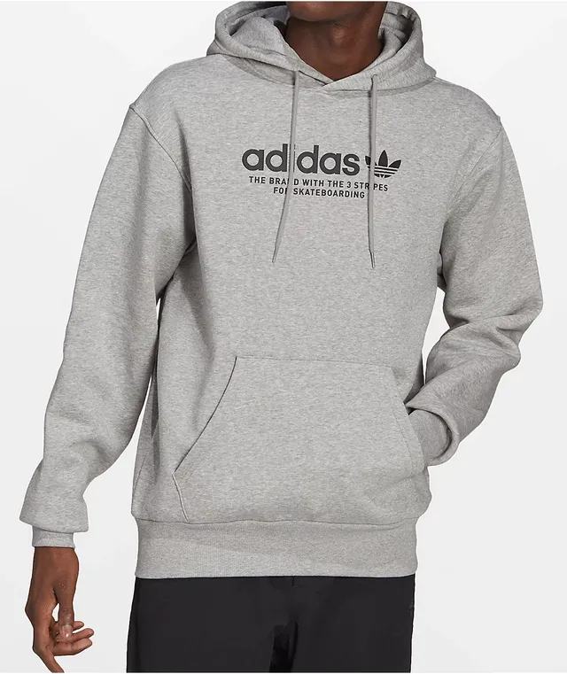Adidas skateboarding hoodie in cheap white with central logo