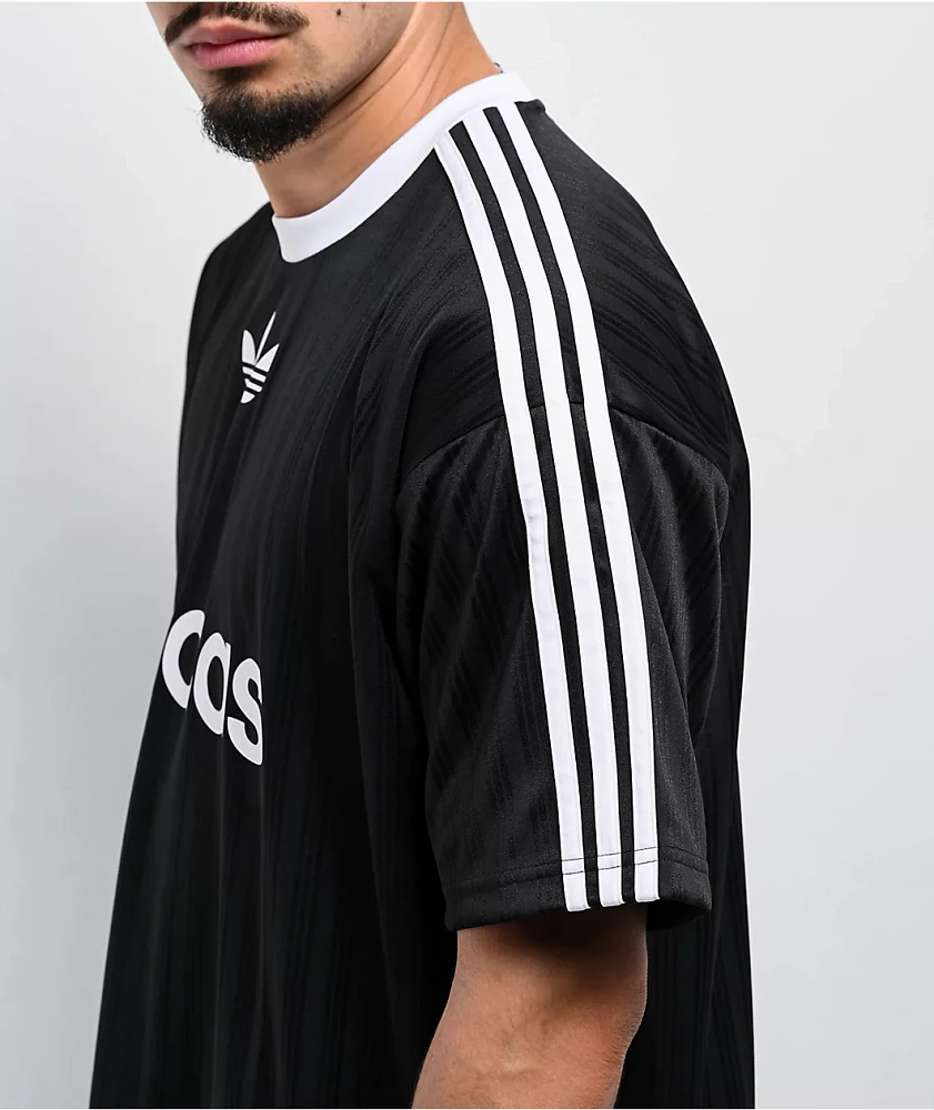 Adidas Adicolor Black Soccer Jersey | MainPlace Mall
