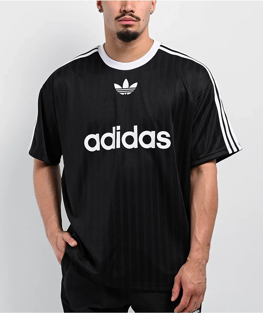 Adidas Adicolor Black Soccer Jersey | MainPlace Mall