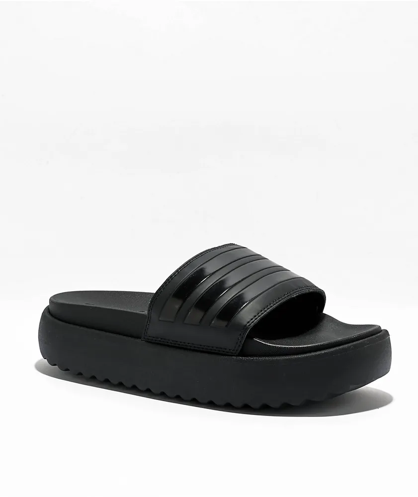 Adidas platform slide sandals deals