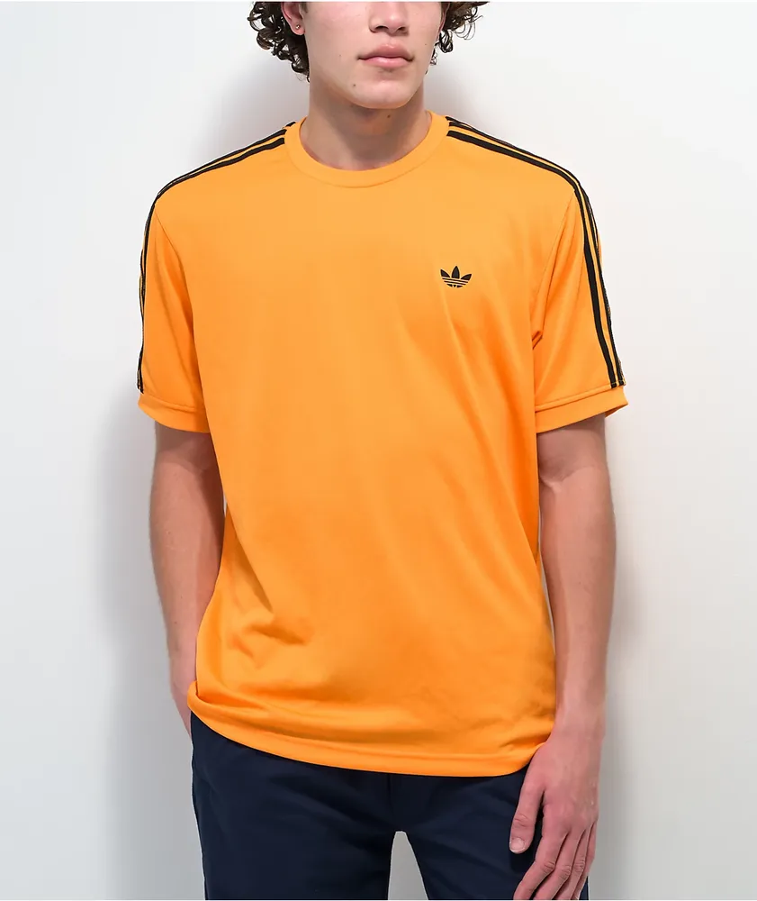 Orange best sale adidas jersey