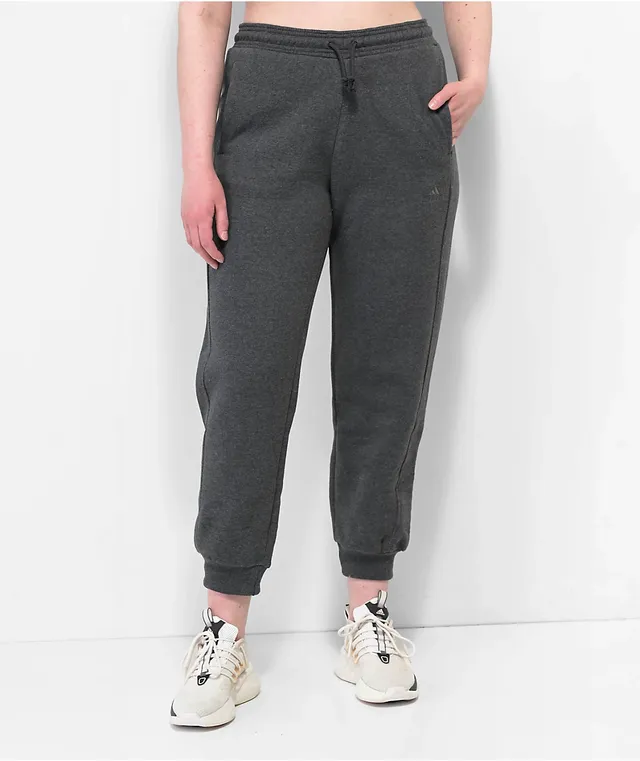 Adidas dark grey best sale sweatpants