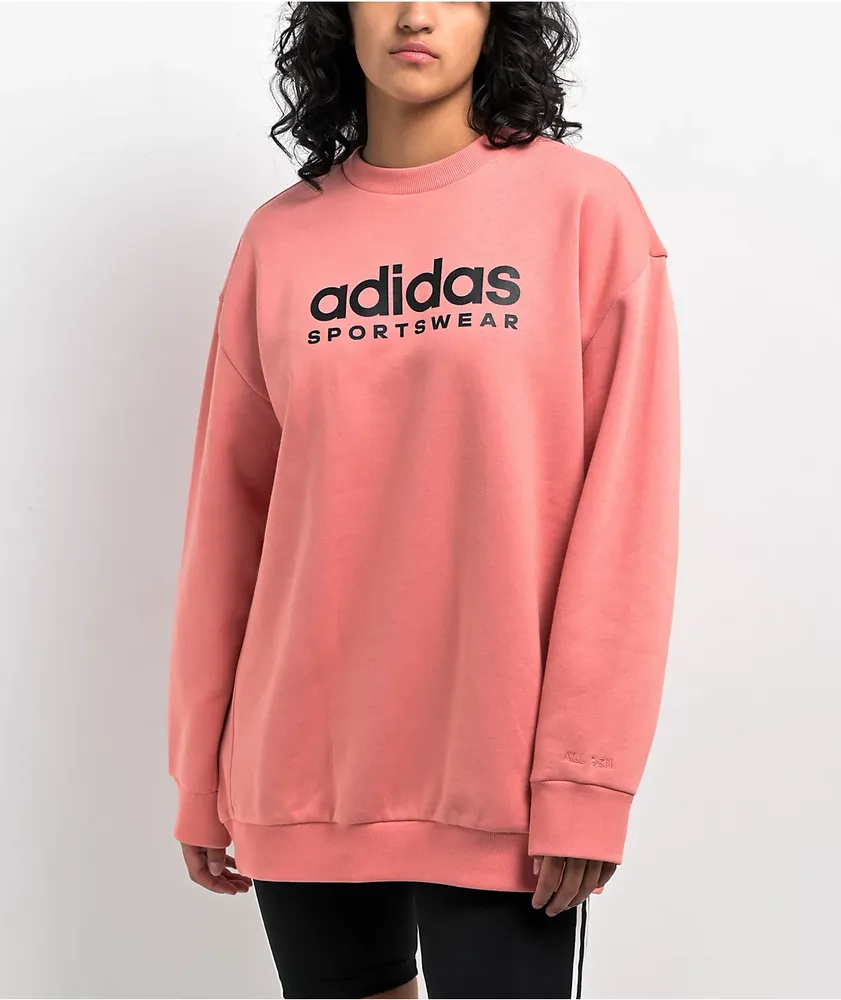 Ladies adidas crew neck jumper outlet