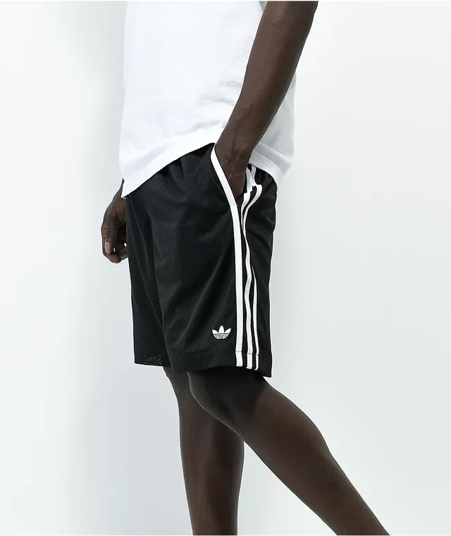Adidas Black Mesh Skate Shorts Hamilton Place