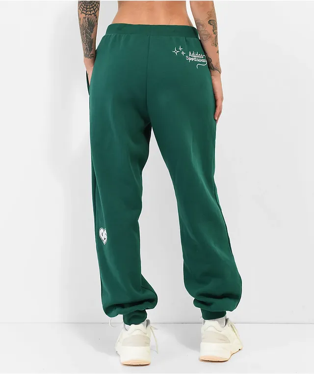 Adidas Bluv Q3 Green Sweatpants CoolSprings Galleria