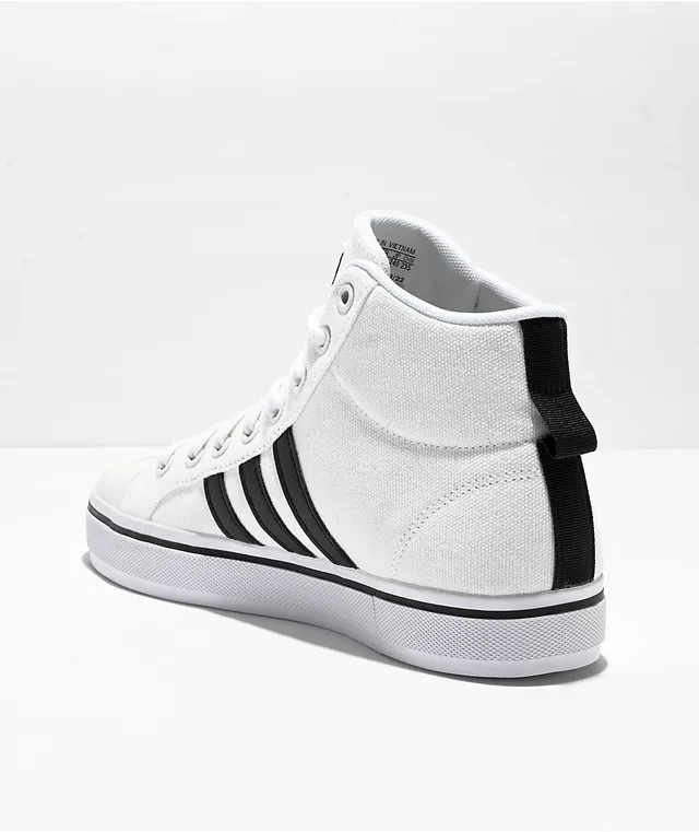 Adidas 3mc black & white contrast canvas shoes sales