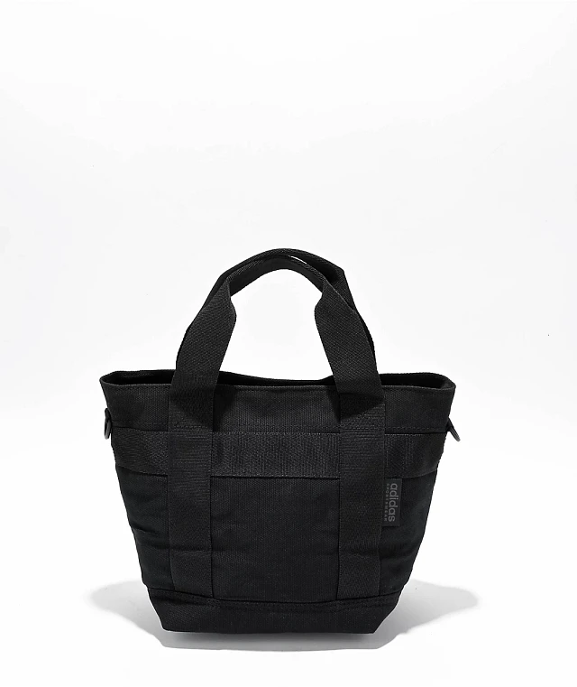 Adidas Canvas Black Mini Tote Bag | MainPlace Mall