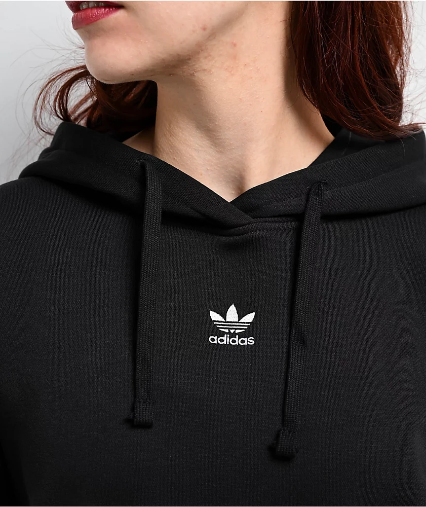 Adidas Essentials Black Oversized Hoodie at Foxvalley Mall in