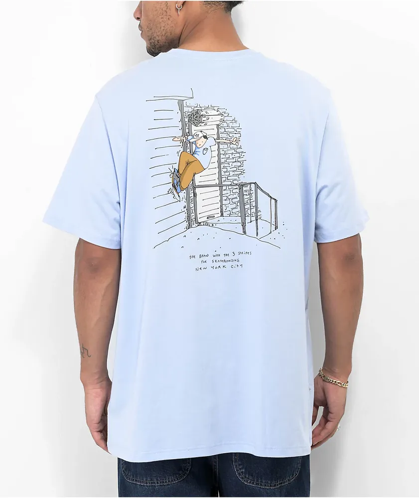 Adidas Henry Jones NYC Blue T Shirt Vancouver Mall