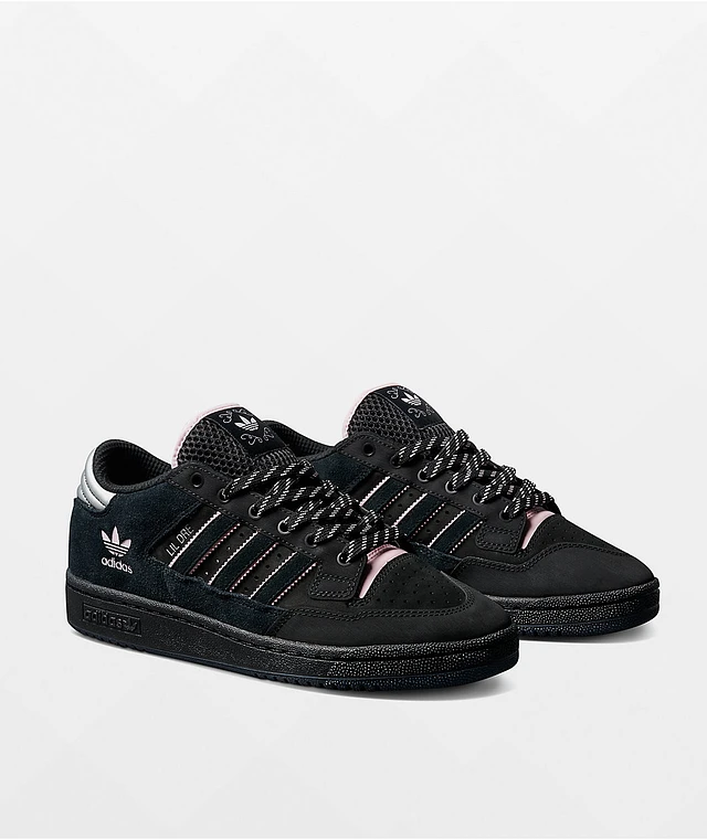 Adidas Lil Dre Centennial 85 ADV Low Black Skate Shoes at