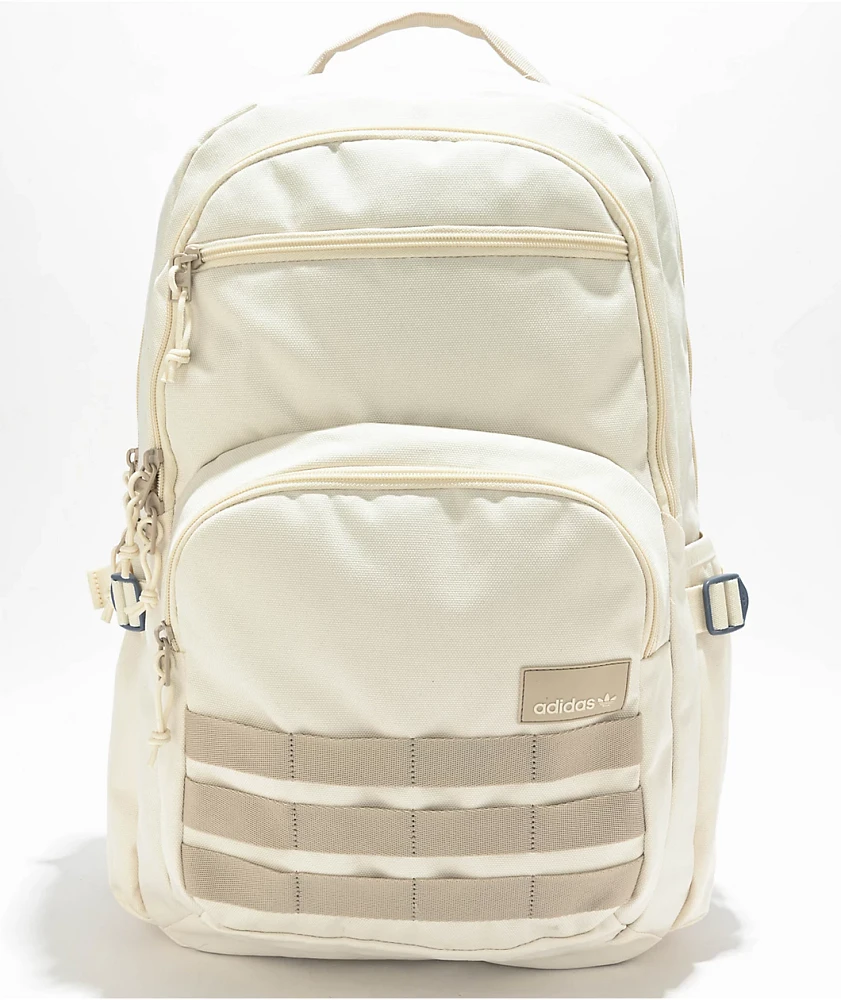 Adidas originals backpack cream hot sale