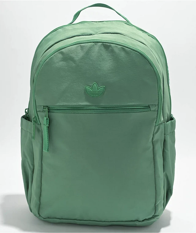 Adidas green backpack store
