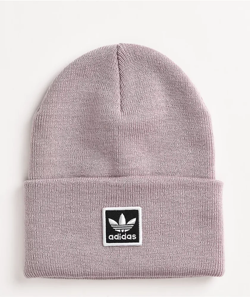 Purple adidas beanie sales