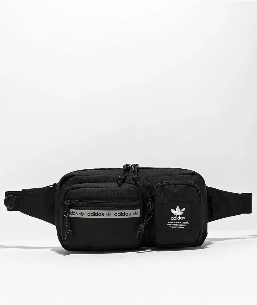 Black fanny pack adidas cheap