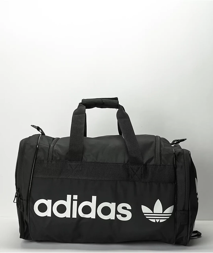 Adidas Originals Santiago 2.0 Black Duffel Bag | MainPlace Mall