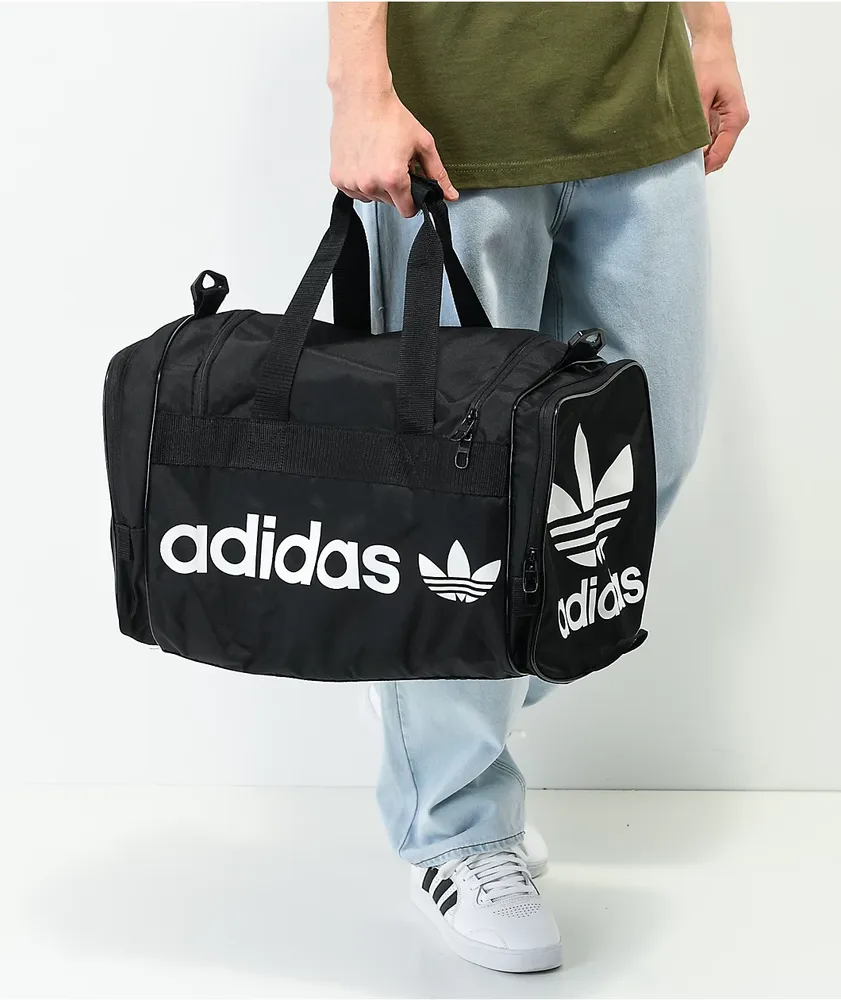 Adidas Originals Santiago 2.0 Black Duffel Bag | MainPlace Mall