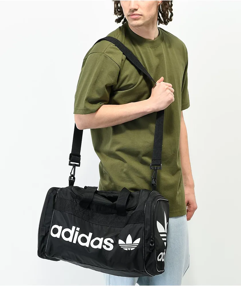Adidas Originals Santiago 2.0 Black Duffel Bag | MainPlace Mall
