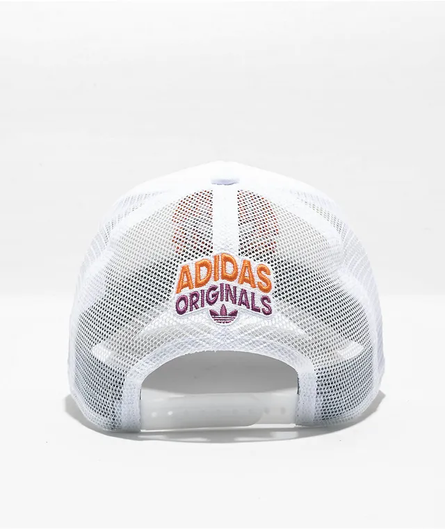 【一点物】adidas リメイクキャップ - IsE - SPIRAL Adidas Originals Spiral White Trucker Hat | MainPlace Mall