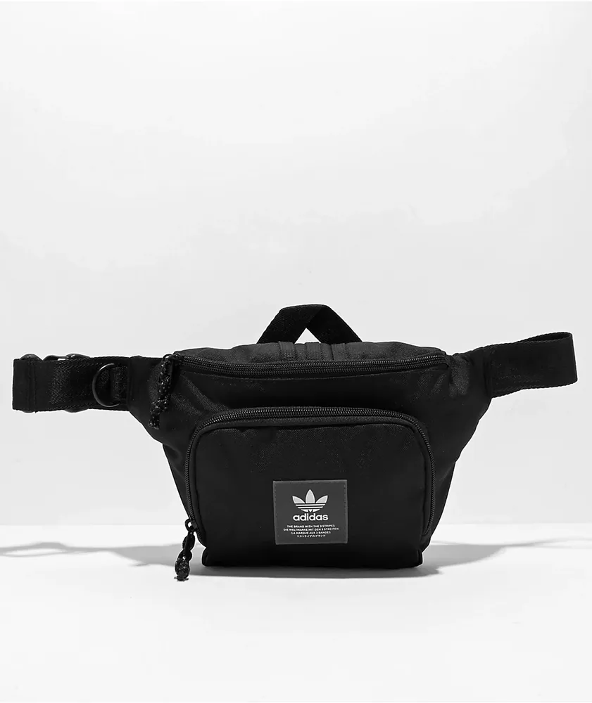 Adidas original 2025 fanny pack black