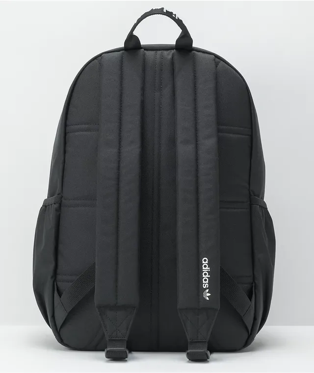 Adidas originals trefoil logo black backpack best sale