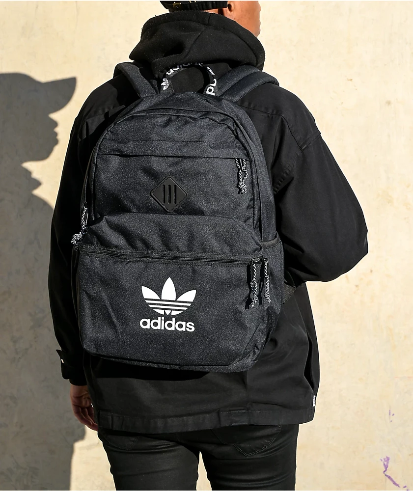 Adidas Originals Trefoil 2.0 Black Backpack | MainPlace Mall