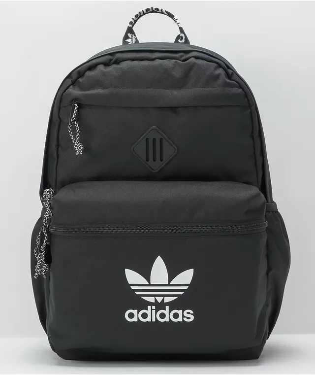 Black adidas trefoil backpack shop