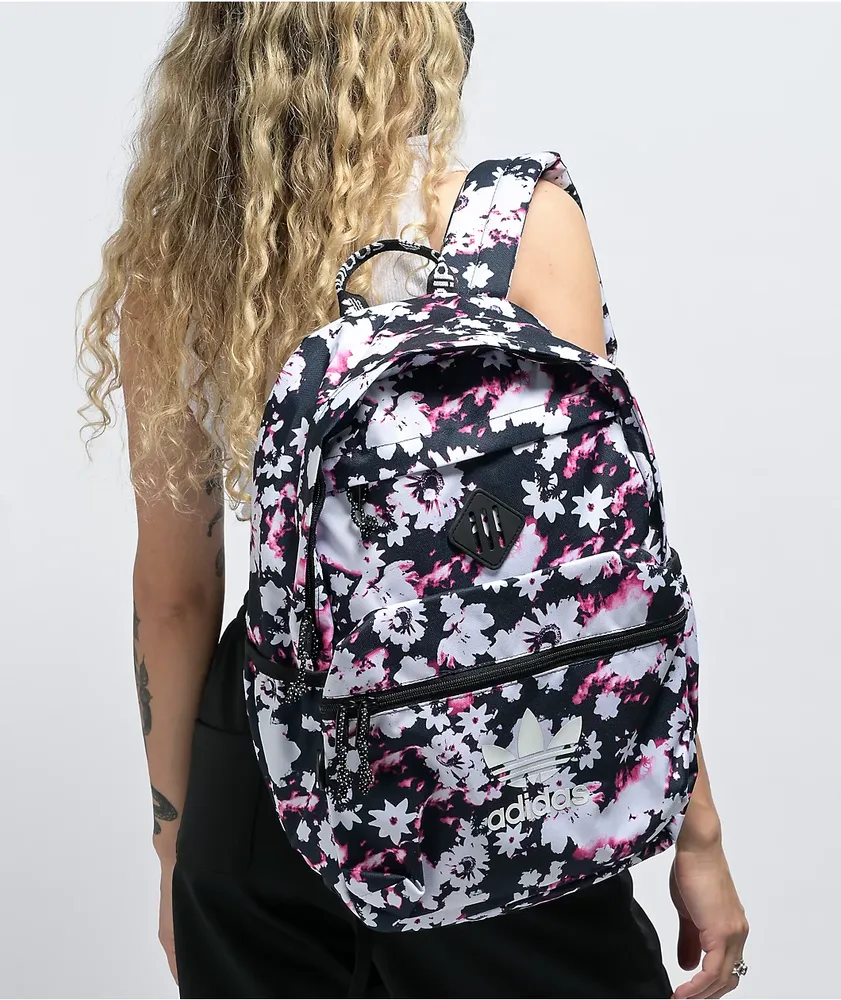 Adidas originals floral backpack best sale