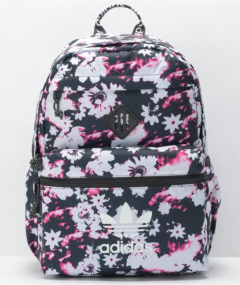 Adidas originals backpack floral print shop