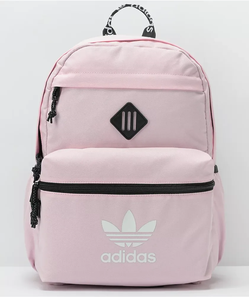 Adidas classic trefoil backpack pink discount