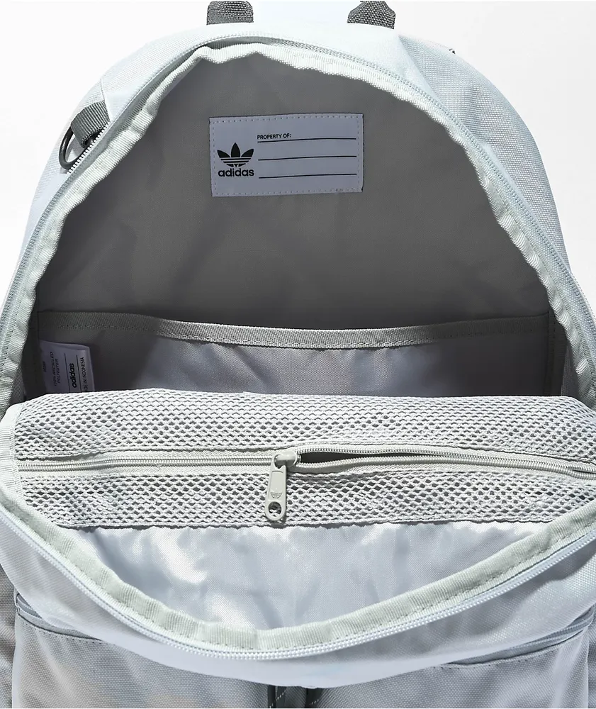 Adidas trefoil backpack grey deals