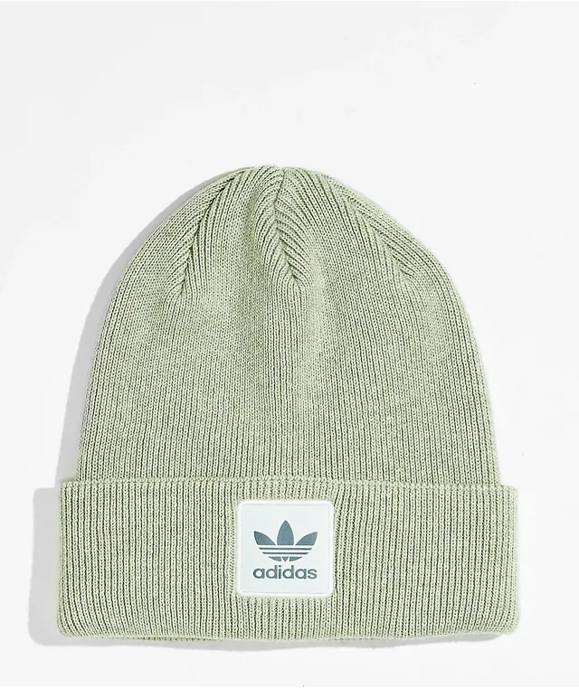 Adidas cheap green beanie