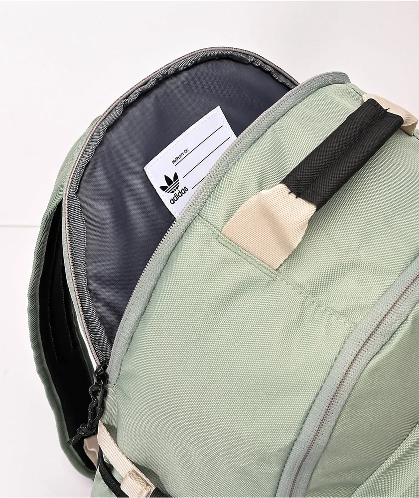 Adidas Originals Trefoil Patch Green Backpack Mall of America